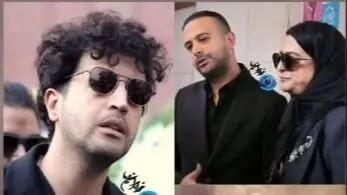  فیلم / نگاهی به حال و هوای تلخ احساسی خانواده و ضجه های مهرداد صدیقیان در مراسم ختم پدرش/ از اشک‌های مادرش تا چهره غمگین برادرش