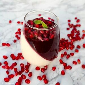  طرز تهیه چیزکیک لیوانی انار؛ دسر خوشمزه شب یلدا