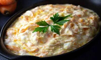  طرز تهیه بورانی هویج ارومیه‌ای