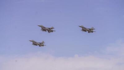  منشأ صدای هواپیماهای جنگی در مرز عراق با ایران