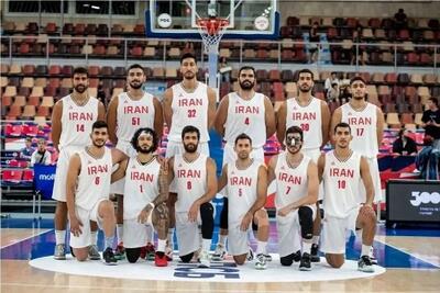  پیروزی مقتدرانه ایران برابر عراق دردیدار انتخابی جام جهانی بسکتبال ۲۰۲۷