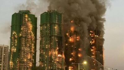  تعداد کشته شدگان ناشی از آتش سوزی در هنگ کنگ به 55 نفر رسید