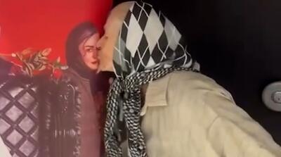 تصاویر احساسی مادر نعیمه نظام دوست