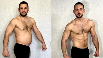  این چالش کاهش وزن جان مربی ۳۰ ساله را گرفت + عکس