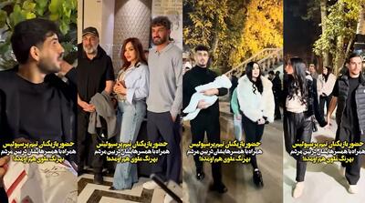  بازیکنان پرسپولیس با همسران بی‌حجاب در یک مراسم!
