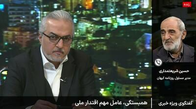  حمله شریعتمداری به دولتمردان در سیما در برنامه تبیین وحدت!