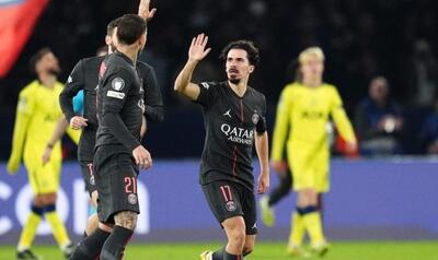  خلاصه بازی پاری سن ژرمن ۵-۳ تاتنهام (لیگ قهرمانان اروپا - 26-2025)