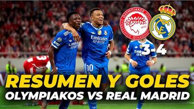  خلاصه بازی المپیاکوس ۳-۴ رئال مادرید (لیگ قهرمانان اروپا - 26-2025)