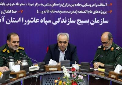  1251 طرح محرومیت‌زدایی و اقتصاد مقاومتی بسیج در آذربایجان شرقی افتتاح شد - تسنیم
