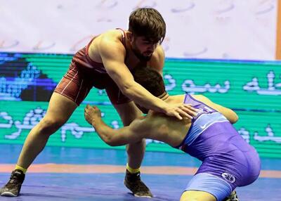  خیبر خرم آباد صدرنشین لیگ برتر کشتی شد