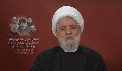 آغاز سخنرانی دبیرکل حزب الله لبنان