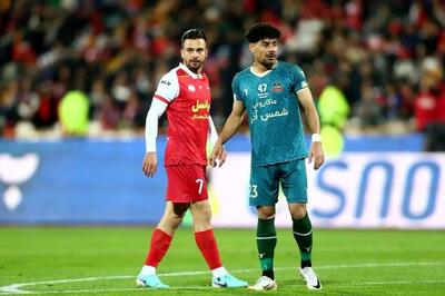  پوستر پرسپولیس برای بازی با شمس آذر؛ نبرد شیر و اژدها+عکس