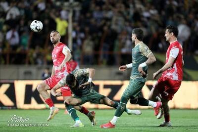  صحنه گل تماشایی پرسپولیس به شمس‌آذر