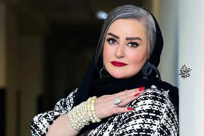  تصاویر نعیمه نظام‌دوست با پالتوی چهارخانه و لبخند همیشگی