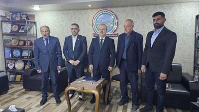  رئیس اتاق بازرگانی قزوین به اقلیم کردستان عراق سفر کرد