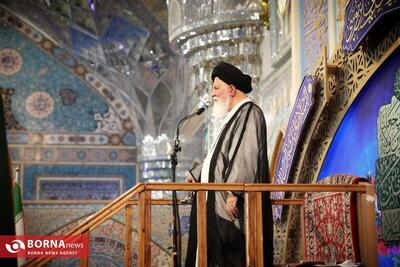  آیت‌ا... علم‌الهدی تاکید کرد: ایران زادگاه مقاومت / گسترش عقبه بسیج راهبرد اصلی مقابله با جنگ نرم دشمن/تاکید بر امر به معروف منطقی و عاطفی؛ پرهیز از برخورد خشن