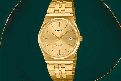  کاسیو ساعت جدیدش را رونمایی کرد؛ طلایی و درخشان اما همچنان کلاسیک - چی بپوشم