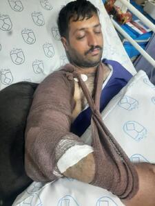 شکارچی متخلف با شلیک گلوله بازوی محیط‌بان فریدونشهر را مجروح کرد+عکس