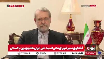  واکنش لاریجانی به ادعای نابودی توان هسته‌ای ایران/ احمقانه است +فیلم