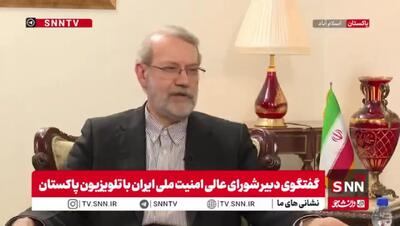  راه‌حل بحران فلسطین از نظر لاریجانی/ مردم فلسطین قیم نمی‌خواهند