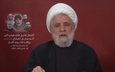  شیخ نعیم قاسم: شهید الطبطائی، ۹ سال به برادارن یمنی آموزش می‌داد / زمان پاسخ به ترور شهید الطبطبائی را حزب الله تعیین می‌کند