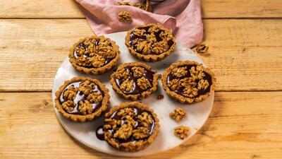  طرز تهیه تارت گردویی | همه دوسش دارن