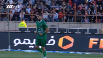  گل اول شمس آذر به پرسپولیس (صائب محبی)