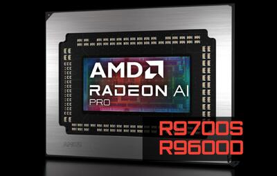  کارت گرافیک‌های AMD AI PRO R9000 بیشتری در راه‌اند: R9700S و R9600D
