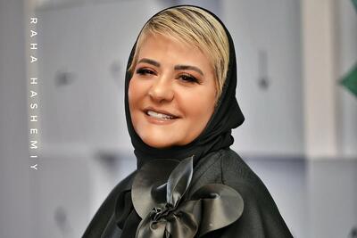  استایل جسورانه و میکاپ اروپایی رابعه اسکویی ۵۹ سالگی توجه همه را به خودش جلب کرد