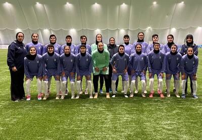  برگزاری تمرین تیم ملی فوتبال بانوان پیش از دیدار برابر ازبکستان