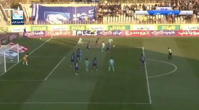  ویدیو: گل اول پیکان به ملوان توسط علیرضا خدادادی