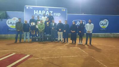  قهرمان‌های نخستین دوره مسابقات بین‌المللی تنیس هرازکاپ آمل مشخص شدند