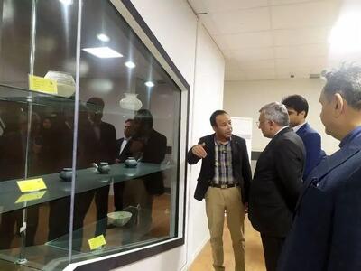  بازدید معاون عراقچی از محوطه باستانی شهر سوخته