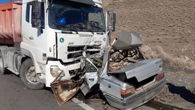  تلخ ترین حادثه جمعه این هفته / مرگ بچه 5 ماهه در آغوش پیکر بی جان پدرش / روحشان شاد