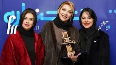  فیلم/  نگاهی به تیپ و استایل  درخشان خانم بازیگران در مراسم سینمایی /  از استایل ساده ریما رامین فر و تیپ ویکتوریایی روشنک گرامی تا نفس بازغی در پالت رنگ آلبالویی-مشکی ...