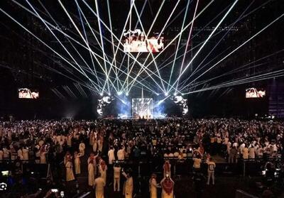  آواز شاد؛ آهنگ شینقیلی نانای تا عربستان رفت؛ رقص اعراب تو اختتامیه بازی با این آهنگ