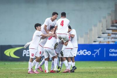  پیروزی نوجوانان ایران در مقابل فلسطین/ ایران در صدر جدول