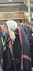  تصویری از تجمع امروز حجاب فاطمی خیابان انقلاب