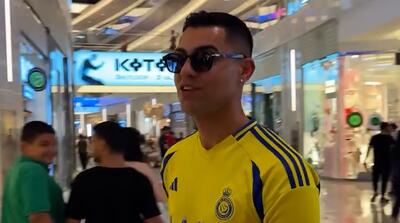  تصاویر بدل رونالدو در کیش که سوژه مردم شد!