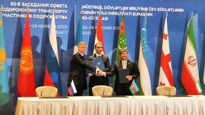  توافق ریلی سه کشور برای تقویت کریدور شمال ــ جنوب