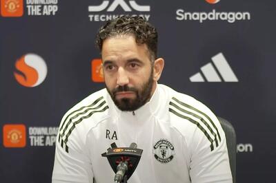  روبن آموریم: عملکرد منچستریونایتد شایسته داشتن امتیازات بیشتری است؛ سعی می‌کنم از دیگر مربیان یاد بگیرم