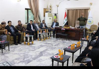  استقبال گرم مسئولان واسط عراق از حضور نهمین دوره هنرمندان ایلامی در نمایشگاه صنایع‌دستی الحی - تسنیم