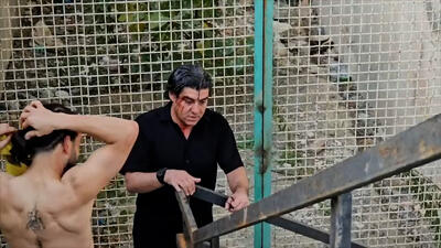  صحنه‌های عجیب از درگیری پس از بازی نفت و شهرداری نوشهر