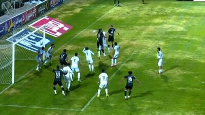  گل اول خیبر به ذوب آهن توسط مسعود محبی