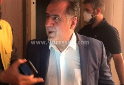  علی خسروی: محمدی، مرد اول بازی شمس - پرسپولیس