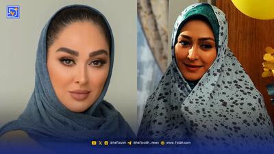  تصویری از الهام حمیدی و حیوان خانگی‌اش در پارک