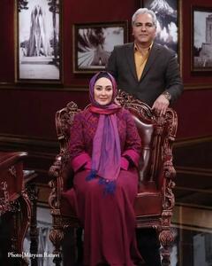  شوخی مدیری با همسر الهام حمیدی