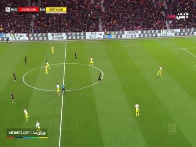  خلاصه بازی بایرلورکوزن 1 - دورتموند 2