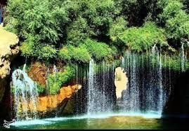  آبشار عجیب آب ملخ، سمیرم