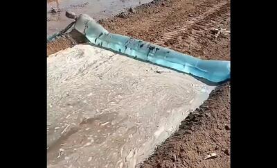  ترفند هوشمندانه کشاورزان چینی برای آبیاری زمین‌ها (فیلم)